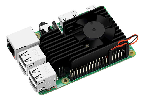 Geeekpi Raspberry Pi 4 Fan Heasink, Raspberry Pi Kit De Refr