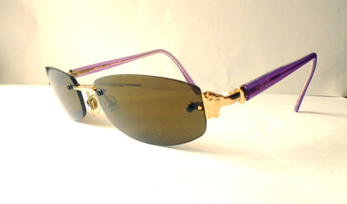 Lentes Sol Versace M50-s Marcos Al Aire Violet Brown M 54mm