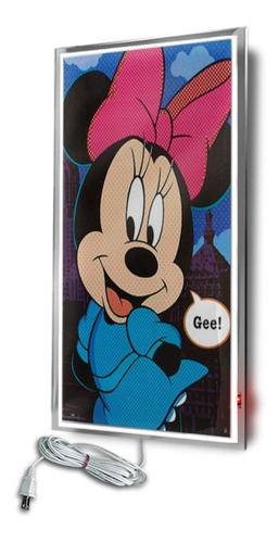 002casol-2 Calefactor Cristal Minnie Mouse Gee 380w