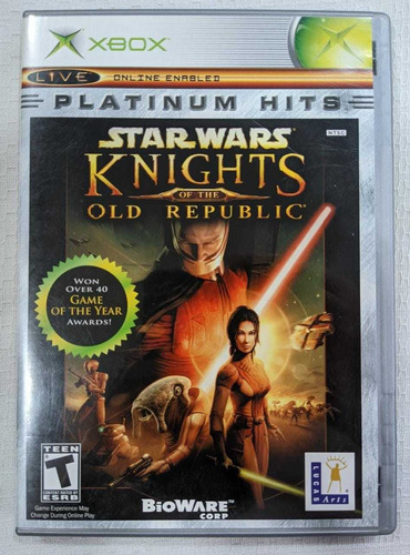 Star Wars Knights Of The Old Republic Xbox Clásico (Usado)