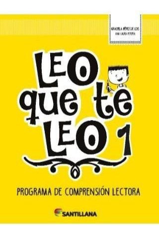 Leo Que Te Leo 1 - Santillana