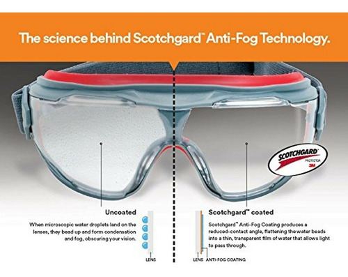 Goggles De Seguridad 3m Goggle Gear 500 Transparentes