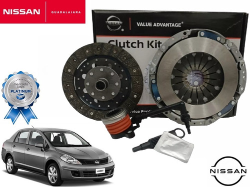 Kit Embrague Clutch Nissan Tiida Hb 1.8l 2007 A 2015 Value A