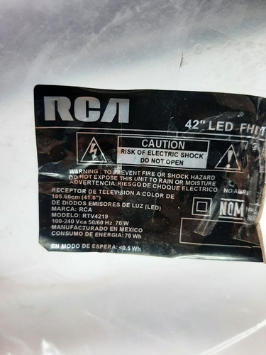 Main-fuente Cv3393bh-u39 Rca Rtv4219 (Usado)