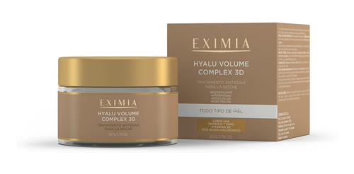 Eximia Hyalu Volume Complex 3d Antiedad Para Noche 50gr