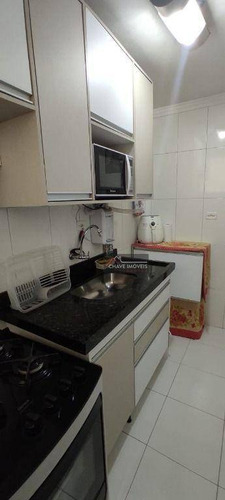 Imagem 4 de 18 de Apartamento Com 1 Dormitório À Venda, 67 M² Por R$ 350.000,00 - Aparecida - Santos/sp - Ap3118