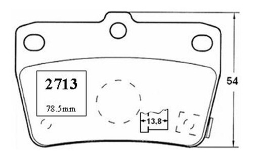 Pastillas De Freno Trasera Geely Mk 1.5  Mr479qa  09-14-