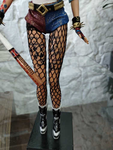 Boneca Barbie Collector Customizada De Arlequina