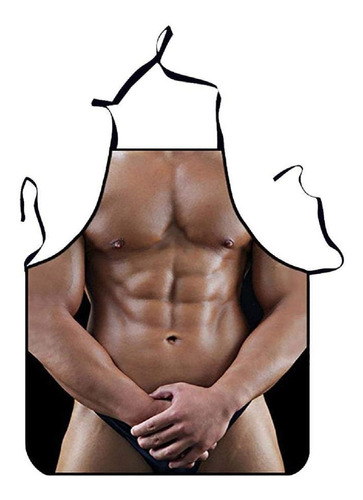 Delantal De Cocina Sexy Musculoso Hombre Cocina Creativa Del