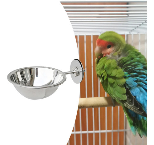 Comedero For Jaula De Pájaros, Comedero Diámetro 11cm