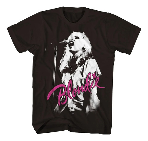 Camiseta Gráfica De La Banda De Punk Rock Blondie