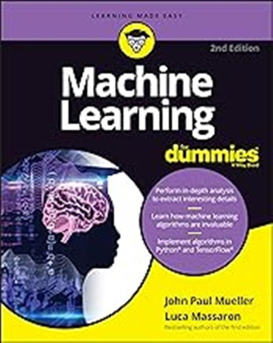 Machine Learning For Dummies / Mueller, John Paul