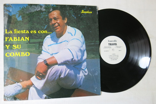 Vinyl Vinilo Lp Acetato Fabian Y Su Combo La Fiesta Es Tropi