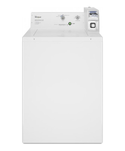 Whirlpool 27white Commercial Top-load Washer, Coin Equipped 