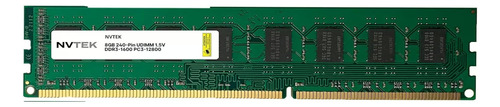 Memoria Ram 8gb 1x8gb Ddr3 1600 Mhz Udimm Nvtek