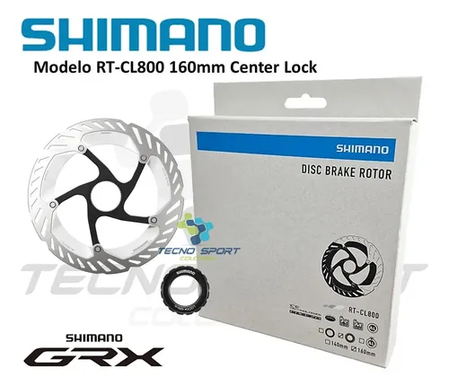 【低走行品】SHIMANO ULTGRA RT-CL800 Rotor Shimano Ultegra Rt-cl800 Ice Tech Center Lock 160mm Prateado