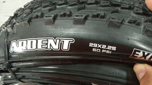 Imagen 8 de 10 de Llanta Mtb Maxxis Ardent 29*2.25 / T R / Exo / 2 C / 60 Tpi