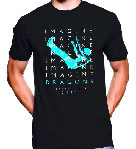 Camiseta Premium Dtf Imagine Dragons Mercury Act I 