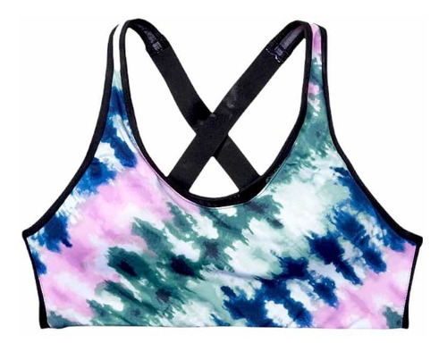 Peto Alto Impacto Victorias Secret Pink Talla S Tie Dye