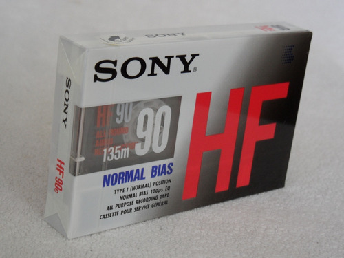 Audio Cassette Sony Hf 90 Vintage Tipo I