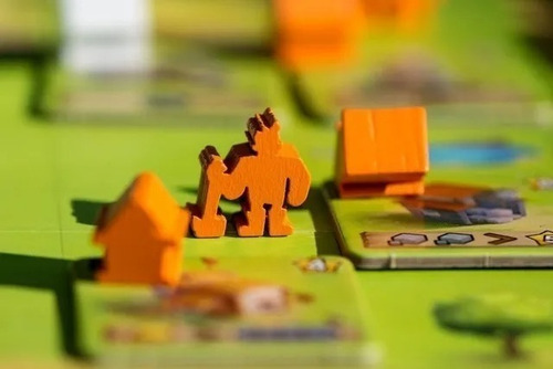 Imagen 4 de 6 de Little Town Juego De Mesa Euro Estrategia Buró