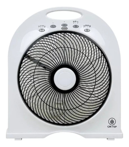 Ventilador De Piso Portátil 4 Velocidades Control Remoto Ven Cantidad De Aspas 3 Estructura Blanco Aspas Blanco Diámetro 25.4 Cm Frecuencia 50hz Material De Las Aspas Plástico