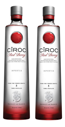 Combo Ciroc Red Berry 750ml - 2 Unidades