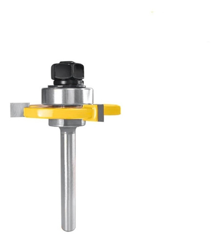 Imagen 4 de 8 de Set 2 Fresas Tupi 6 Mm Para Machihembrado Para Espesor 3/4'