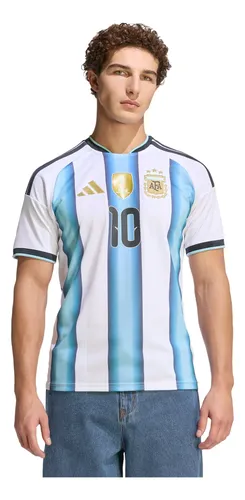 Jersey adidas Copa Mundial Argentina 26 Messi Hombre Ka8117