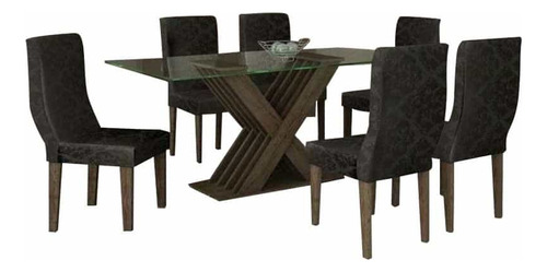 Hys Comedor + 6 Sillas Saida