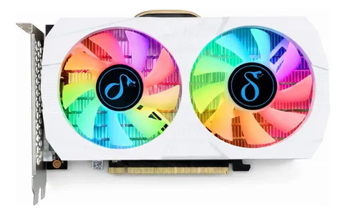 Placa De Vídeo Gamer Rx 580 8gb Gddr5 256bits Rgb Branca