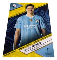 Comprar Carta Julián Álvarez Topps Manchester City Ucl 2023-24