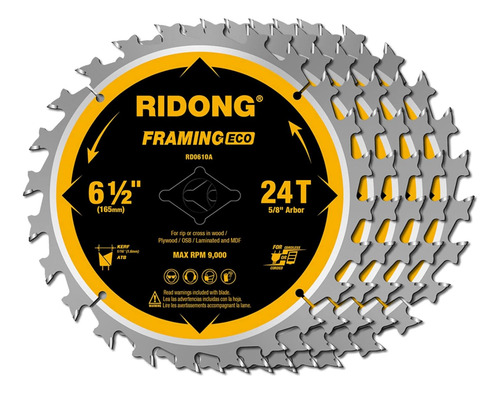 Circular Saw Blades Ridong No Aplica No Aplica Aa Aa