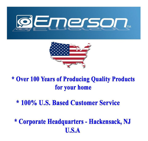 Compensador Compacto De Micro-ondas Emerson Mw7302b Com 10