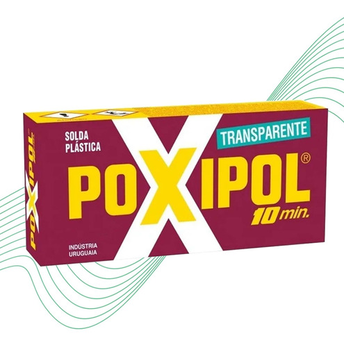 Adesivo Cola Epoxi Pastoso Transparente 82g Poxipol