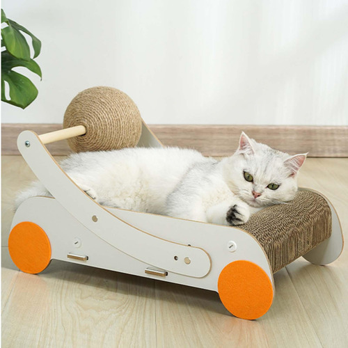 Rascador Para Gatos Con Bola, Protector De Muebles, Juguetes