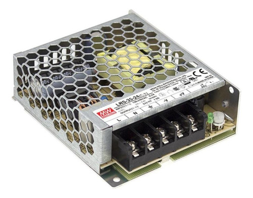 Fuente conmutada Lrs-35-24 de 24 vcc, 35 W y 1,5 A, legítima