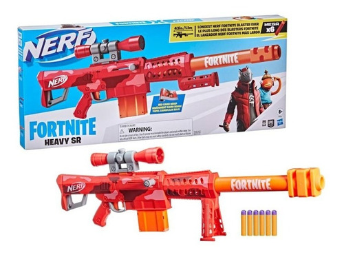 Lanzador Nerf Fortnite Heavy Sr -lanzador Fortnite