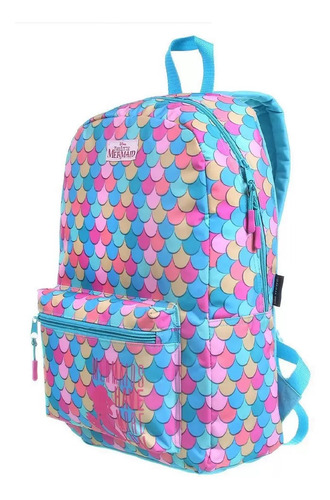 Mochila Infantil/juvenil Dermiwil Pequena Sereia - 3781