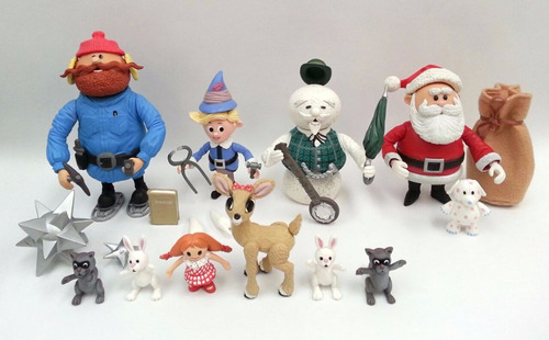 Rudolph And The Island Of Misfit Toys Colección X 11 Figuras