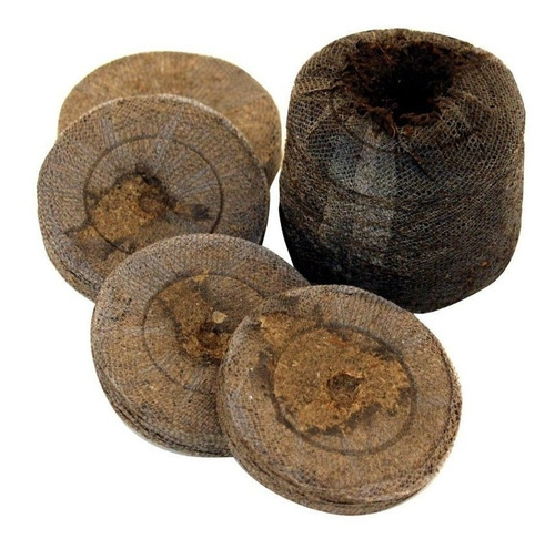Imagen 5 de 10 de Jiffy Turba Prensada Pack X5 Germinacion Cogoshop Grow