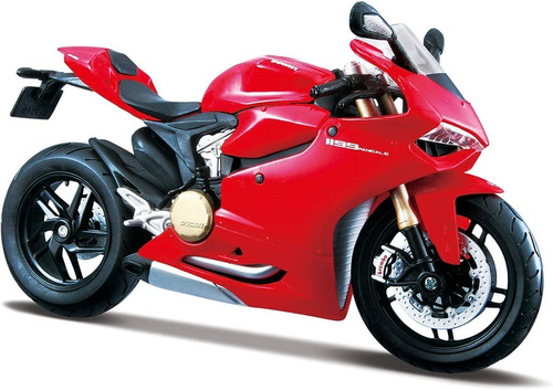 Moto Ducati Panigale 1199 Escala 1:12 Envió Gratis 