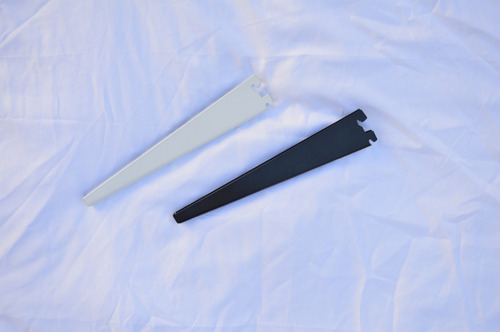 Mensula Metálicas Reforzada 27 Cm P/ Riel Doble Enganche