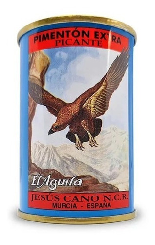 Pimenton Español Picante El Aguila Lata X75 Gr Importado