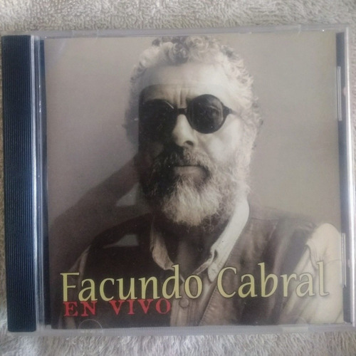 Facundo Cabral En Vivo Cd Original Promo  
