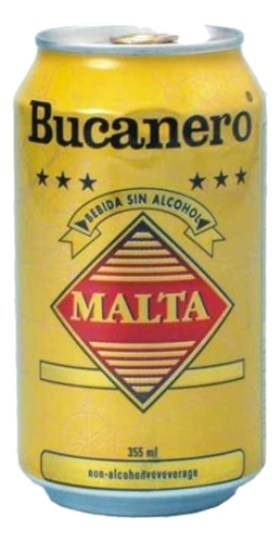 Malta Bucanero 355ml Pack 6 Latas