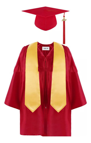 Talla De Gorra Y Bata De Graduación Para Niños