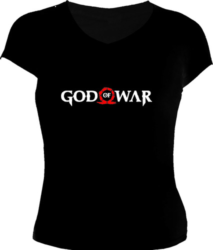 Blusa God Of War Kratos Gamer Dama Tv Camiseta Urbanoz