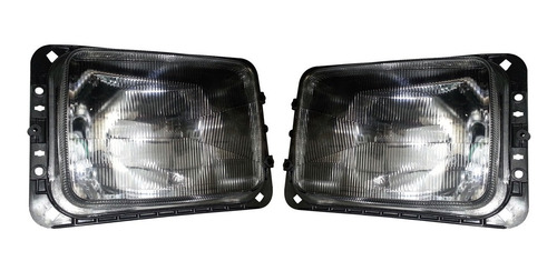Imagen 3 de 8 de Juego Par Optica Delantera Mercedes Benz Camion Mb 710