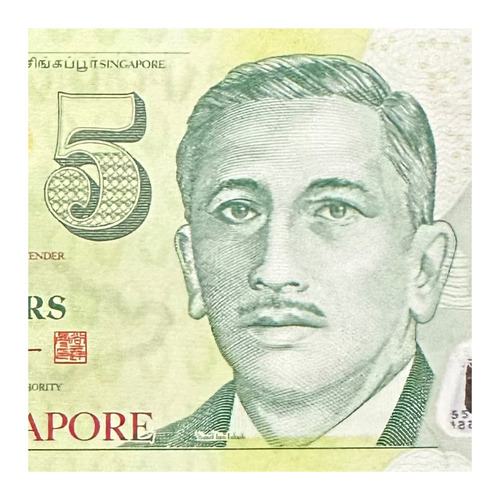 Singapur - 5 Dollars - Año 2020 - P #47 - Polímero